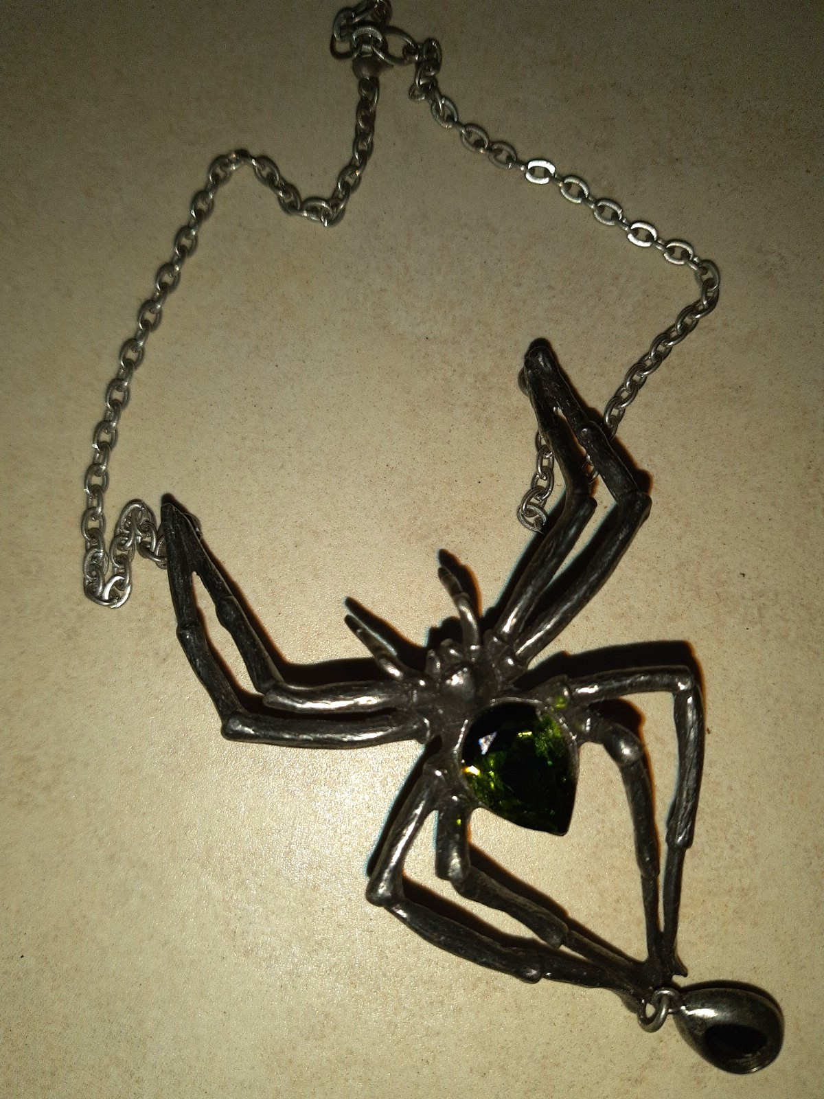 Vintage Alchemy Venom Spider Necklace
