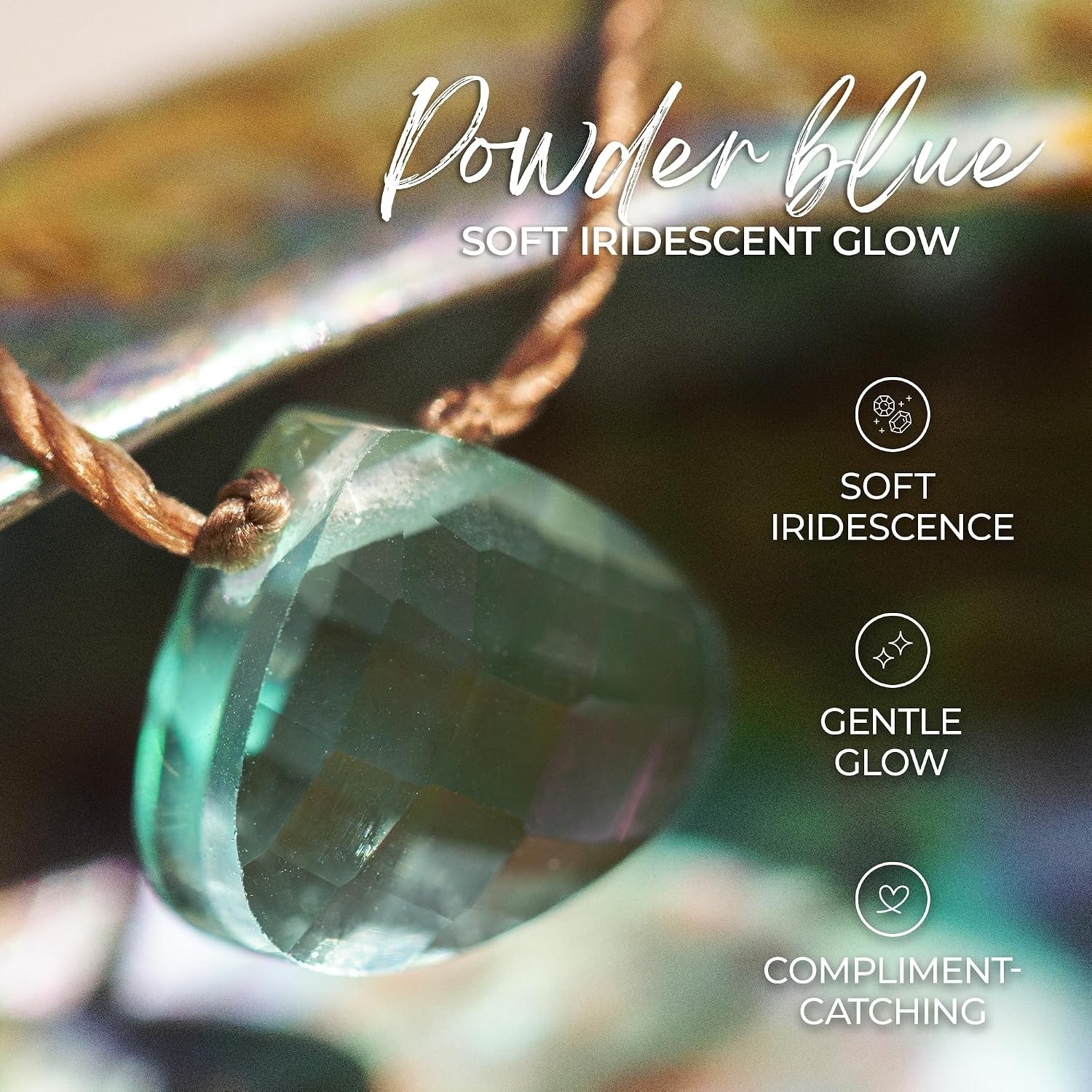 Elegant Adjustable Crystal Necklace – Hypoallergenic & Daily Wear Friendly
