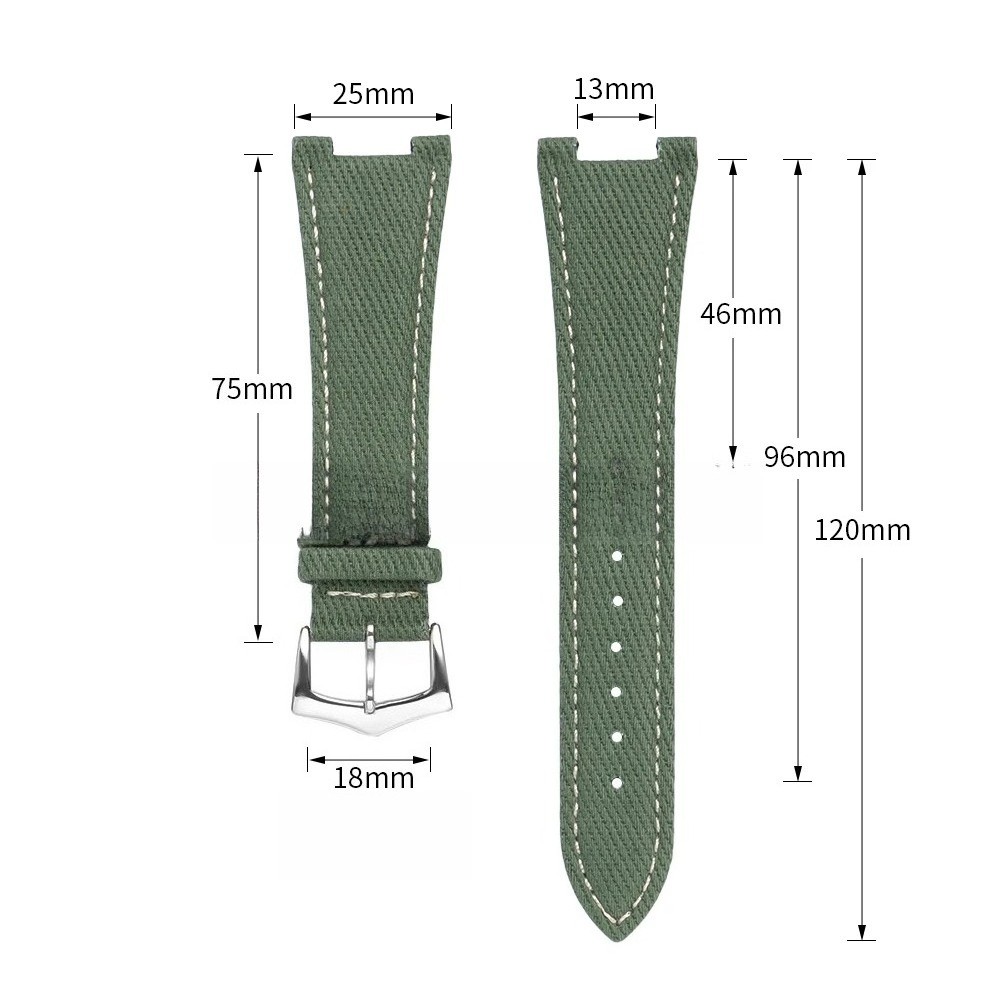 Nylon Watch Strap For Patek Philippe Nautilus 5711/5712 Concave Interface