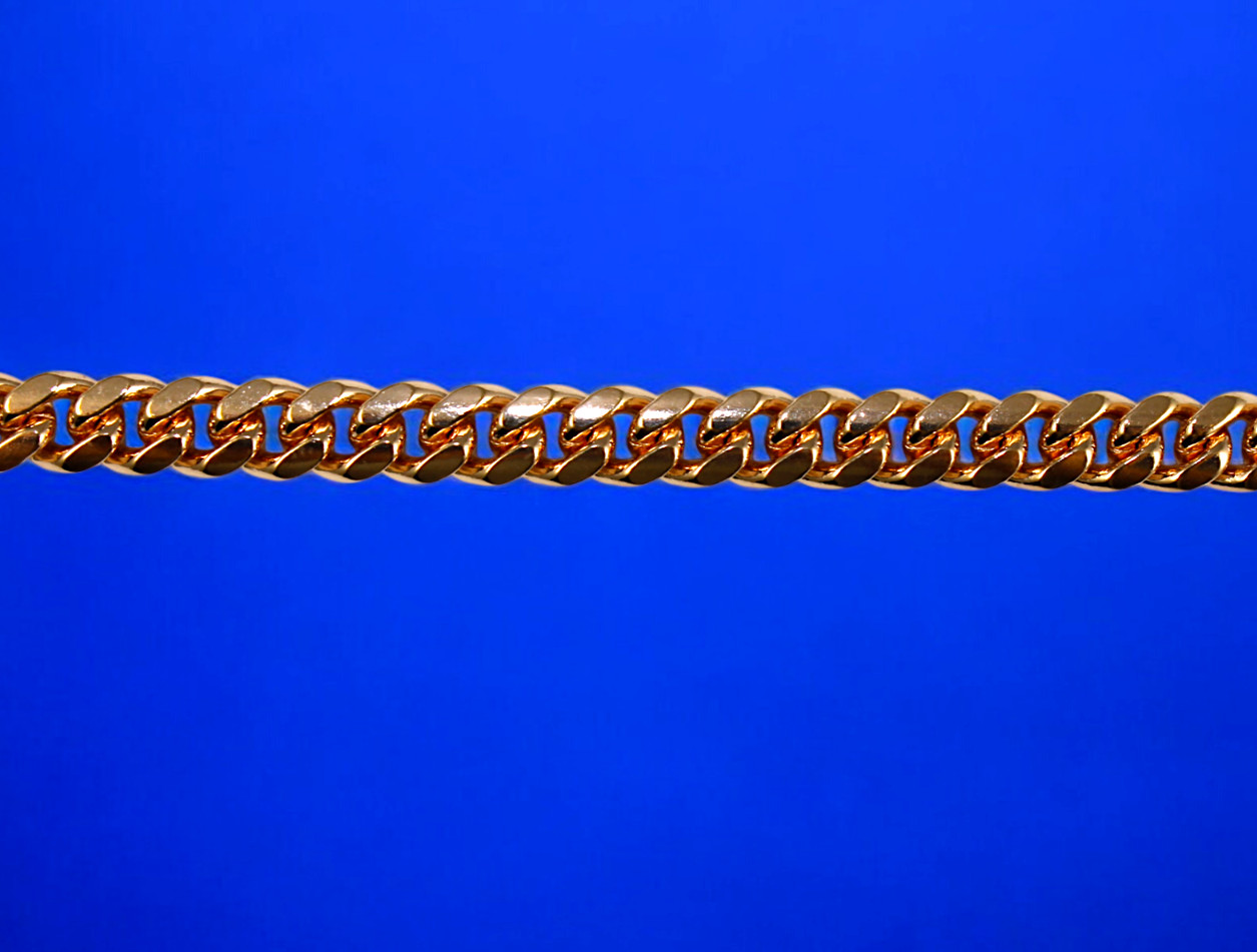 10K Rose Gold SOLID Miami Cuban Necklace Bracelet Chain Real 2mm-6mm 7″-30″