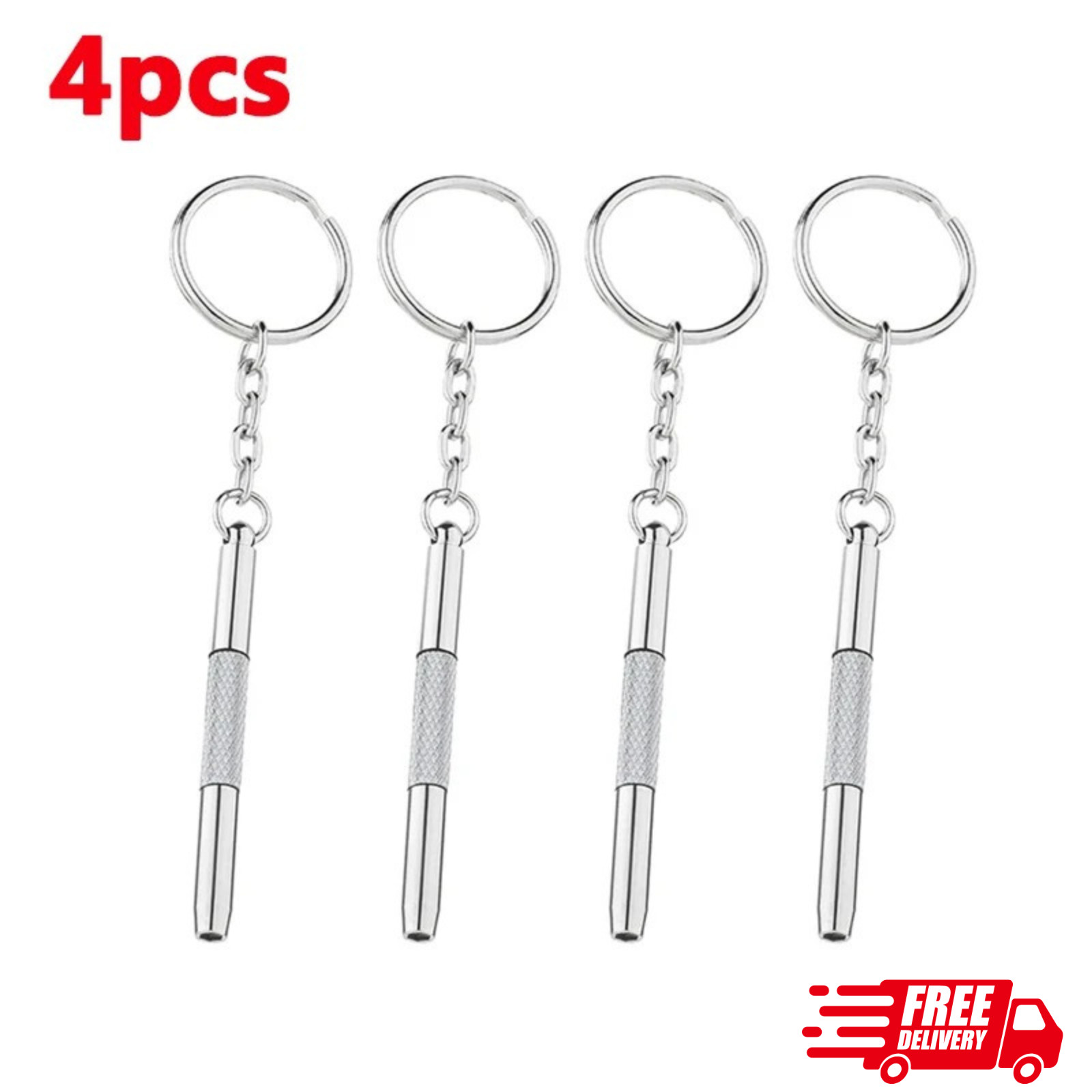 4 Pcs 3 in 1 Eyeglass Screwdriver Set🔧Precision Repair Kit for Glasses, Watch
