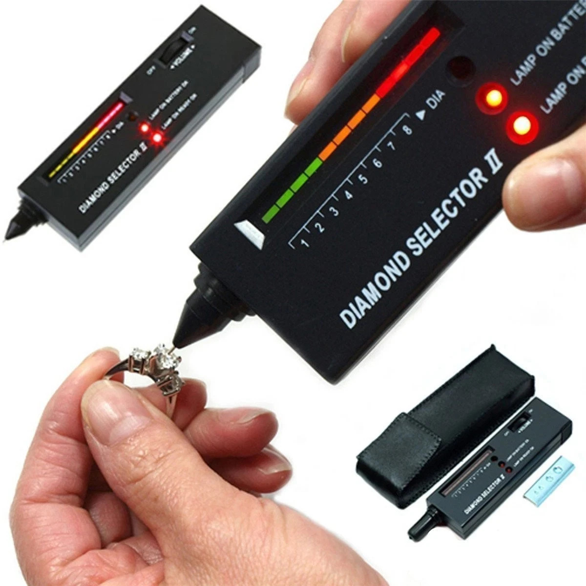 High Accuracy Gold Silver Test Kit Diamond Tester Precious Metal Testing Kit NEW