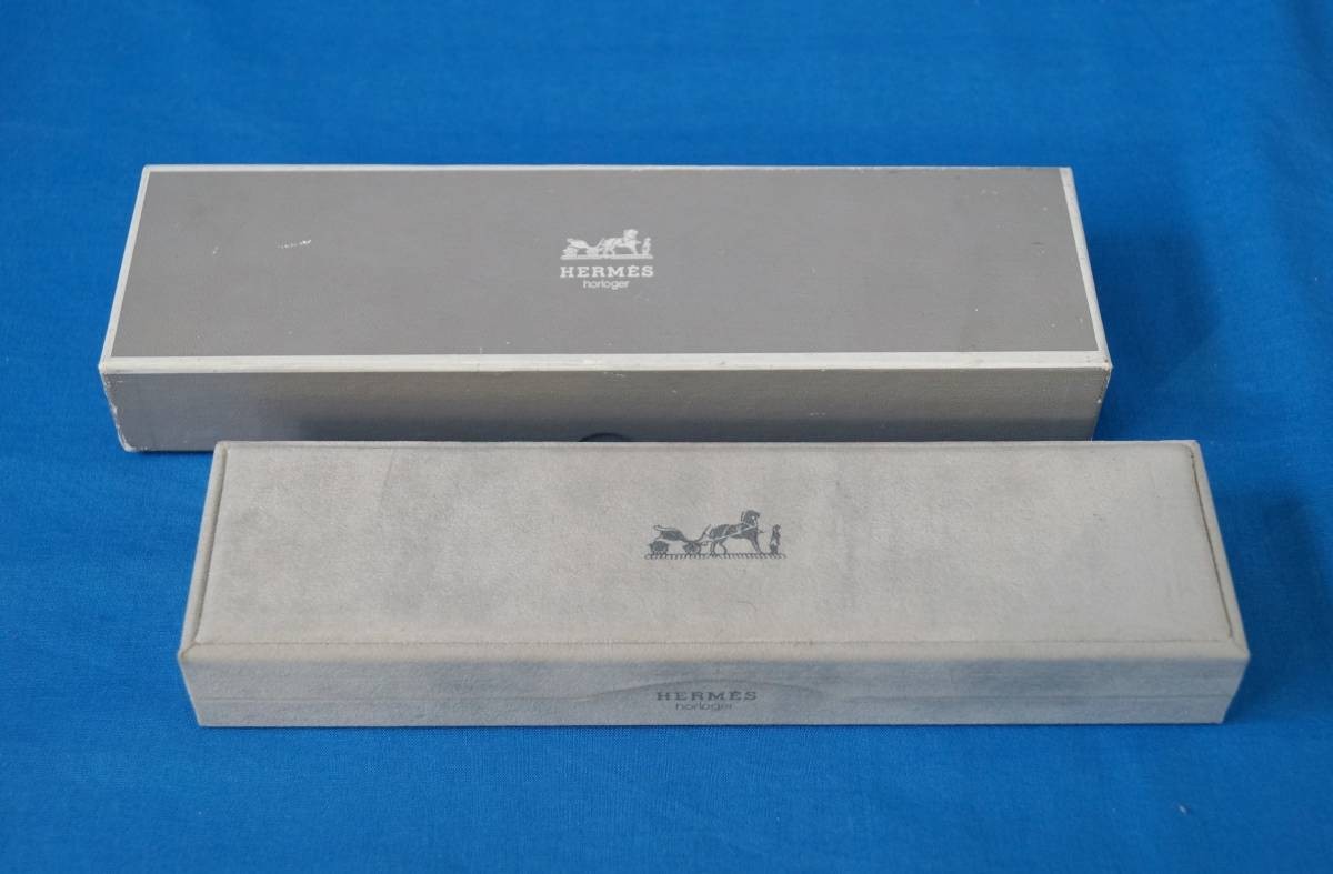 [B1Y] HERMES Clipper Men’s Watch Quartz Stainless Steel [w5x]