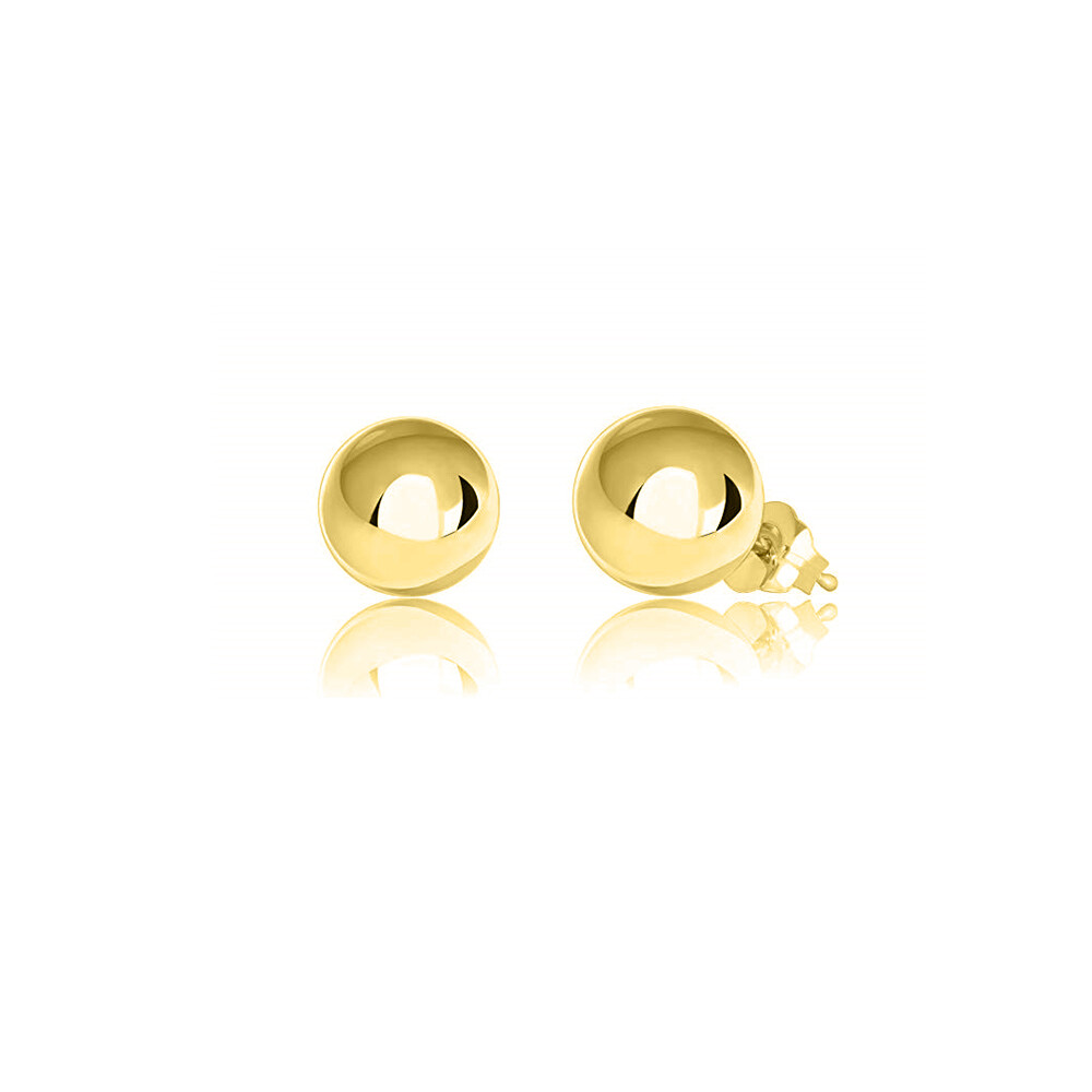 .925 Sterling Silver Post Ball Stud Earrings, Women & Girls, From 2-12MM