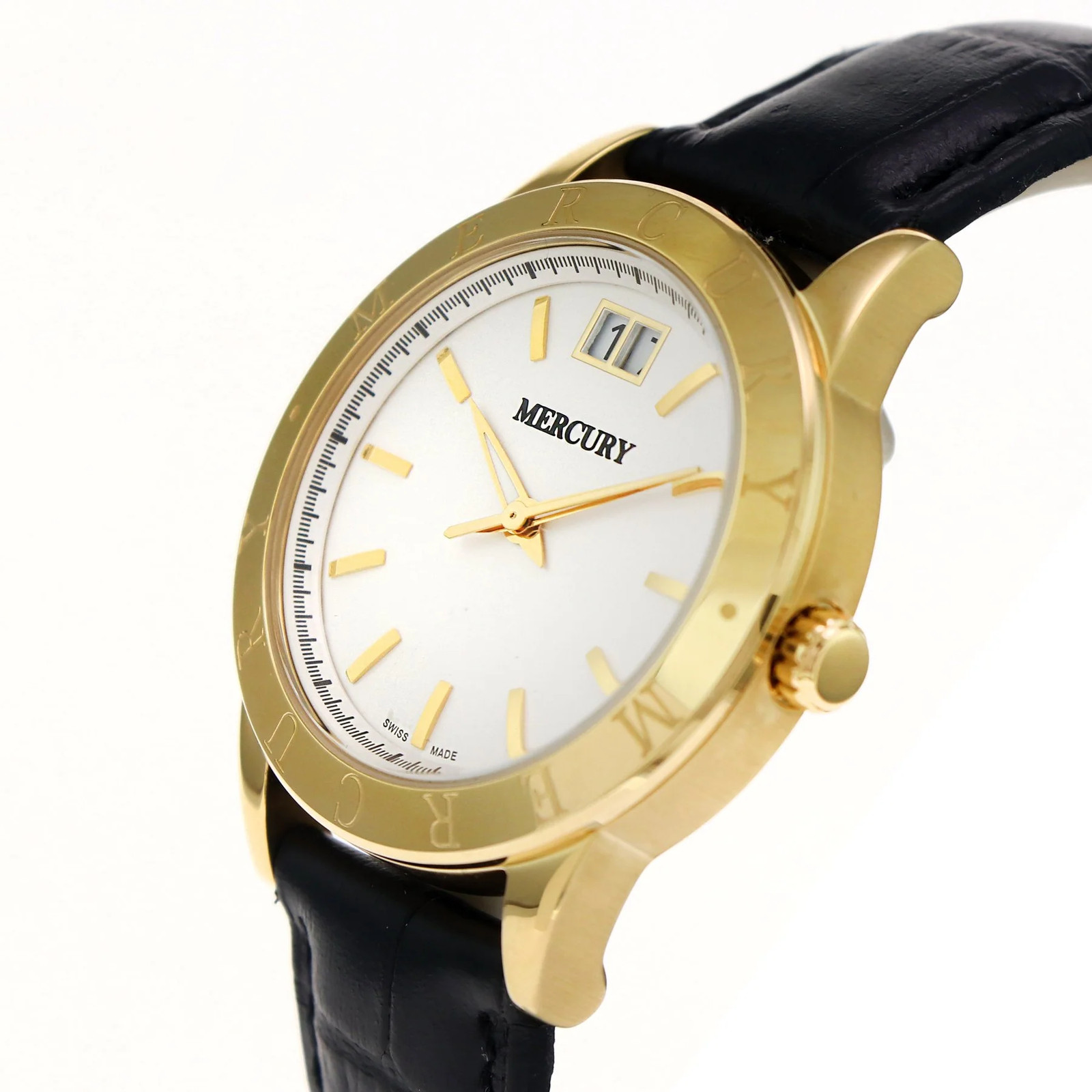 Mercury – Swiss Watch – ME340-GL-1 Quartz 36 mm ME340 50m (5 ATM, 169 ft)