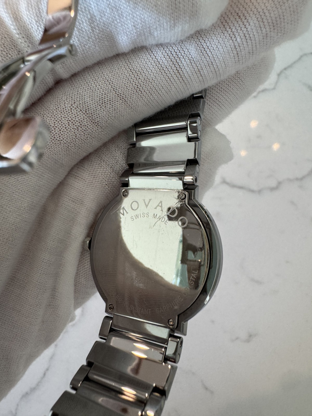 Authentic Pre-owned Movado Valor /Swiss Quartz Watch – Ref. 89.C6.1871 – No box