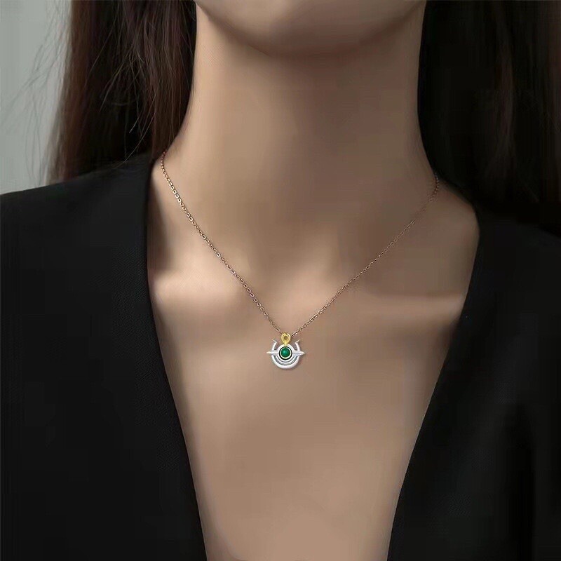 Moon Stone Regenerator Pendant Necklace League of Legends Male Female Necklace