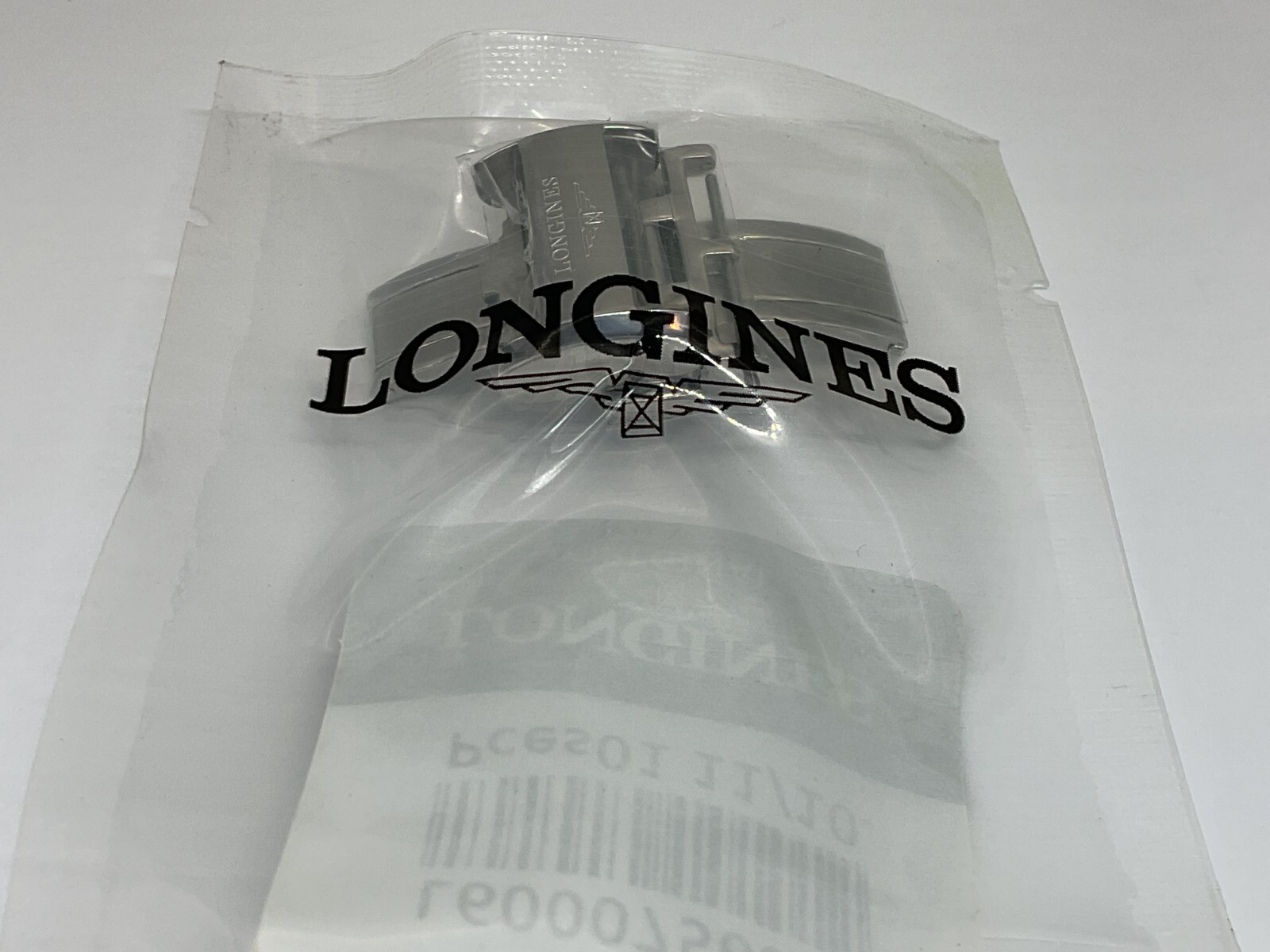 NEW GENUINE LONGINES 18MM DEPLOYMENT CLASP BUCKLE STAINLESS STEEL L639119706