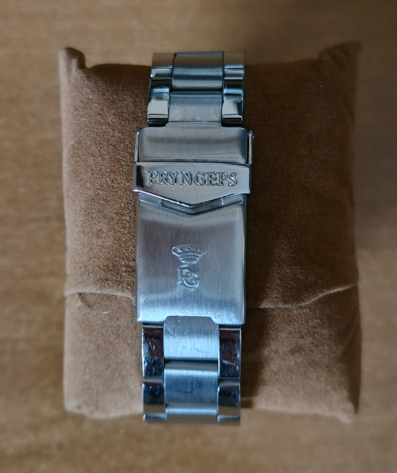 PRYNGEPS GMT 200M WATCH REF A459/1 MEDITERRANEAN COLLECTION SWISS MOVT ROUND