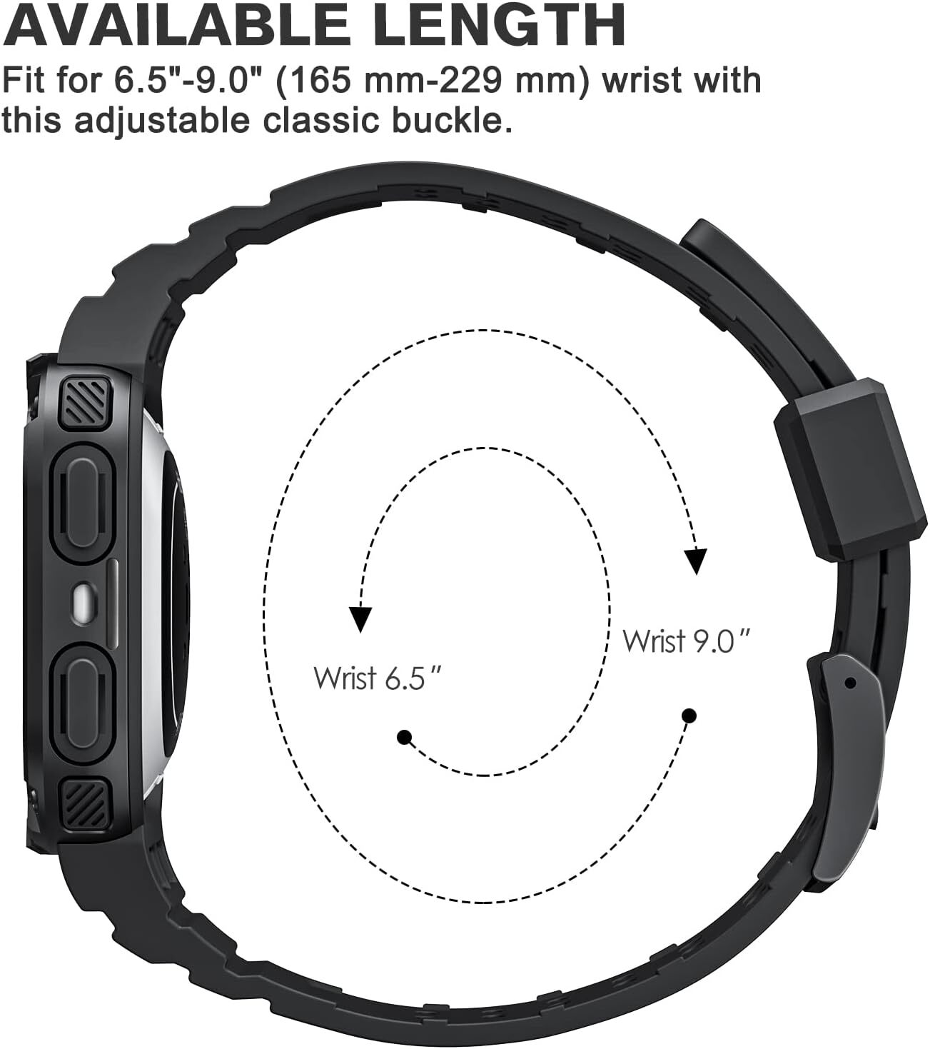 Bands with Case For Fitbit Sense /Fitbit Versa 3 2 Versa Lite Rugged Sport Strap