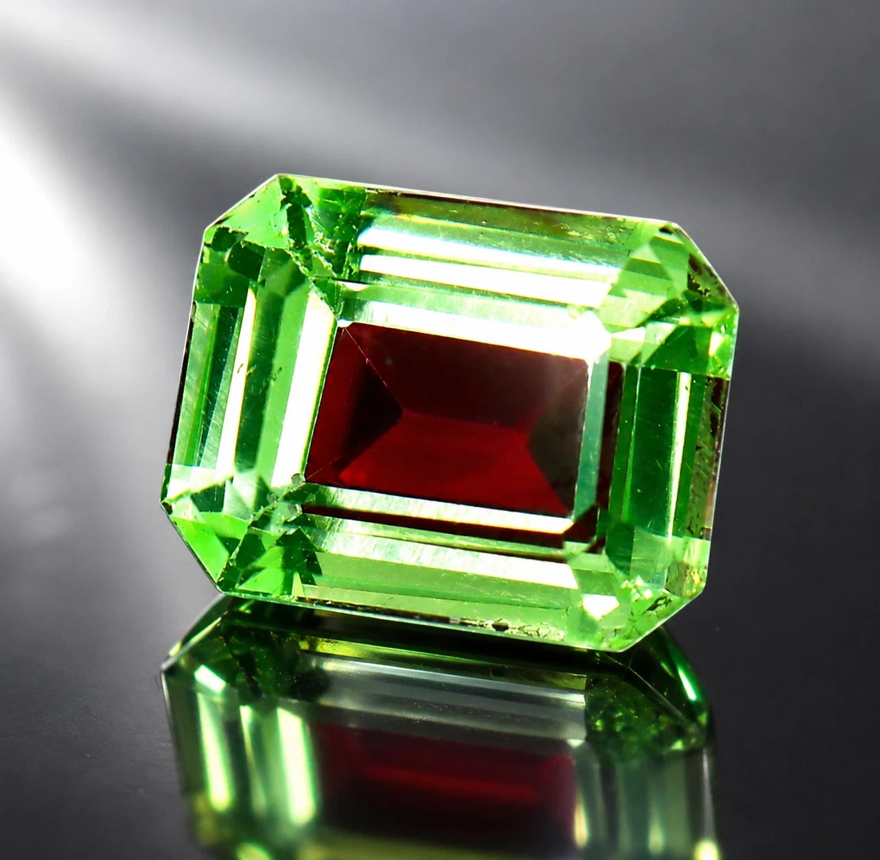 AAA 11.30Ct Exquisite GIE Certified Natural Pitambari Sapphire Loose Emerald Gem