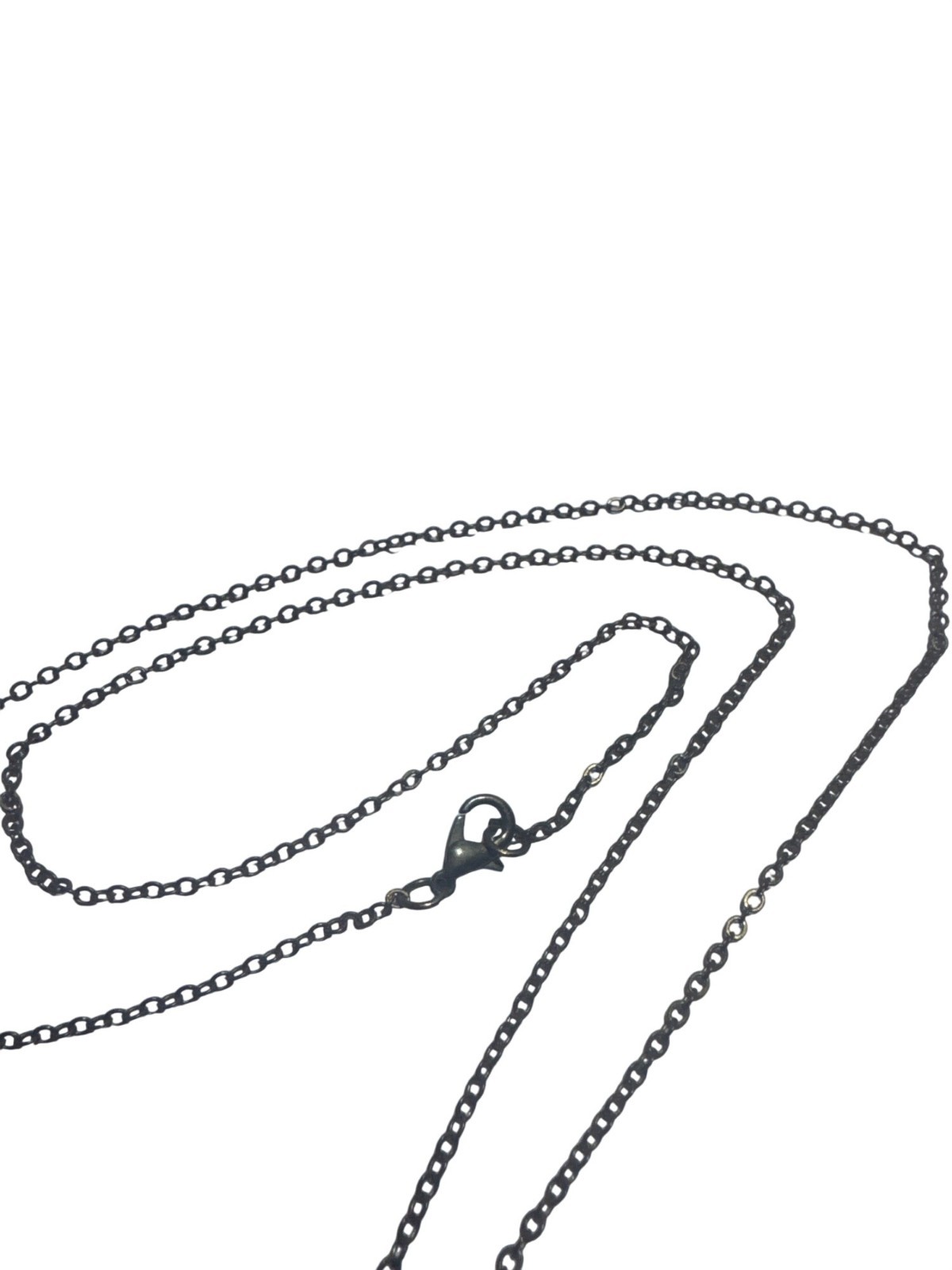 Gold Tone Y Necklace Adjustable Chain 28 Inches Lobster Clasp New Lightweight Ch