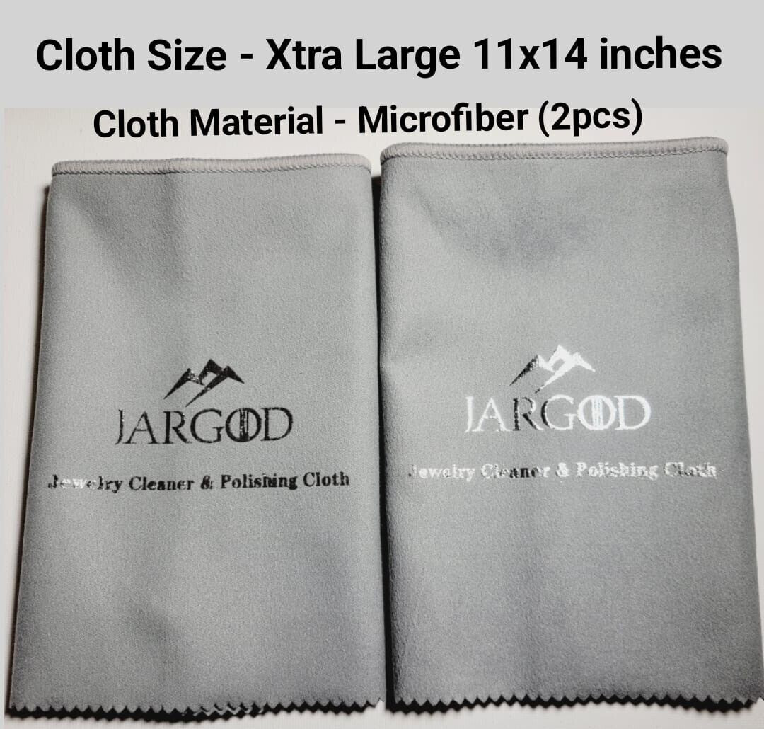 Polishing Cleaning Cloth for Gold Silver Jewelry (XL)Pro Size 14×11 in MF Jargod