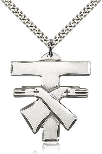 .925 Sterling Silver Cross Necklace For Men On 24 Chain – 30 Day Money Back …