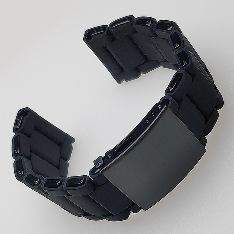 24/26/28mm For Diesel DZ7396 DZ7370 DZ4289 Steel Rubber Watch Band Strap