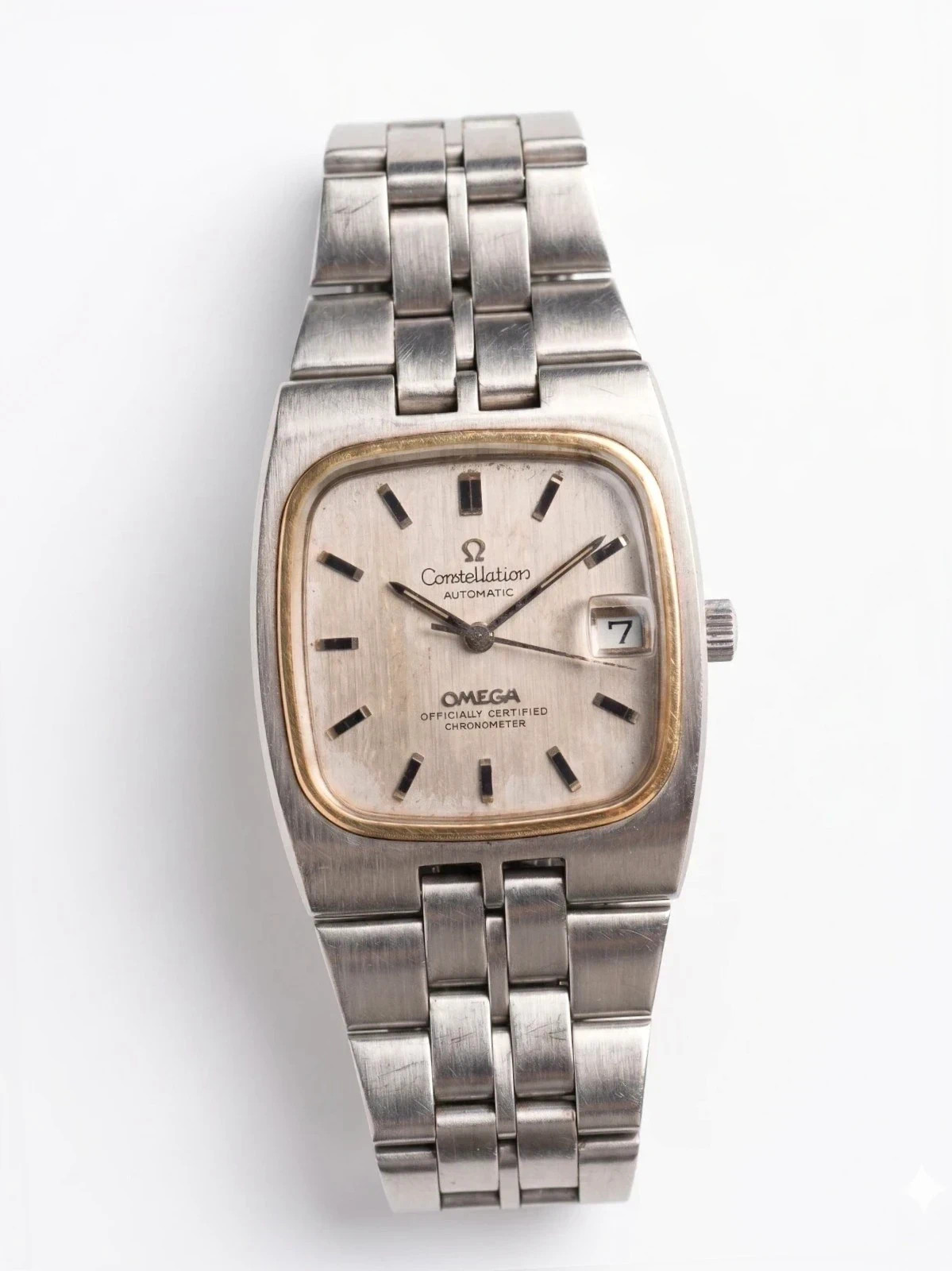 Montre omega constellation Chronometer acier – 37mm