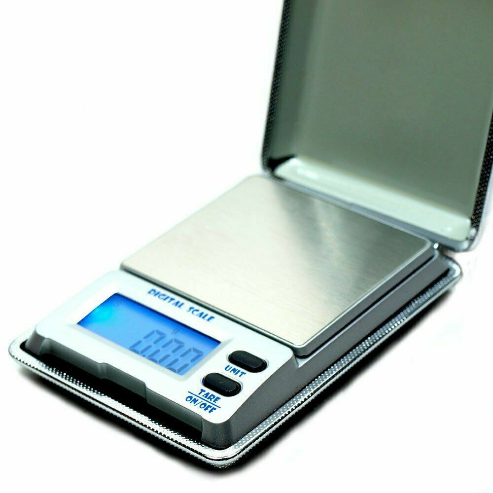 With Hard Case 500g x 0.01g Digital Pocket Scale 0.01g Precision Jewelry Scale
