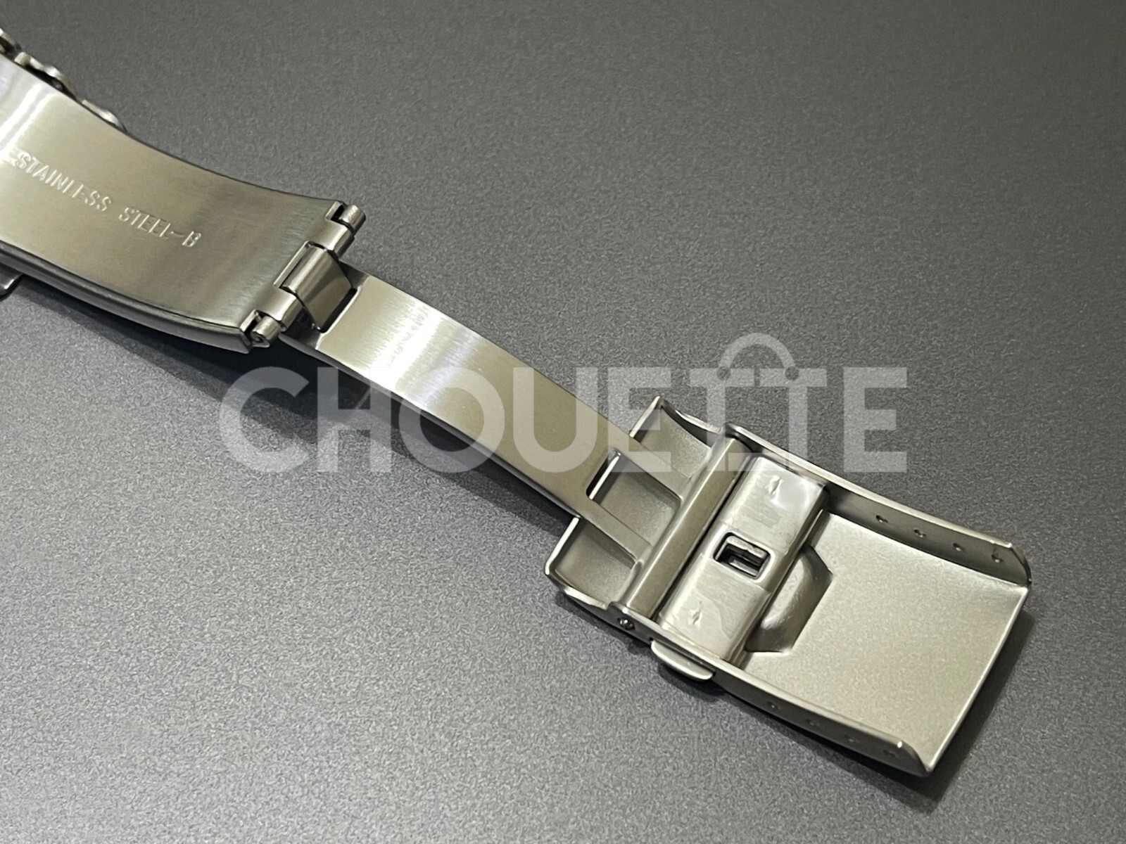 OEM Seiko 18mm MM300 Marine Master STAINLESS STEEL Clasp with DiaShield Coating