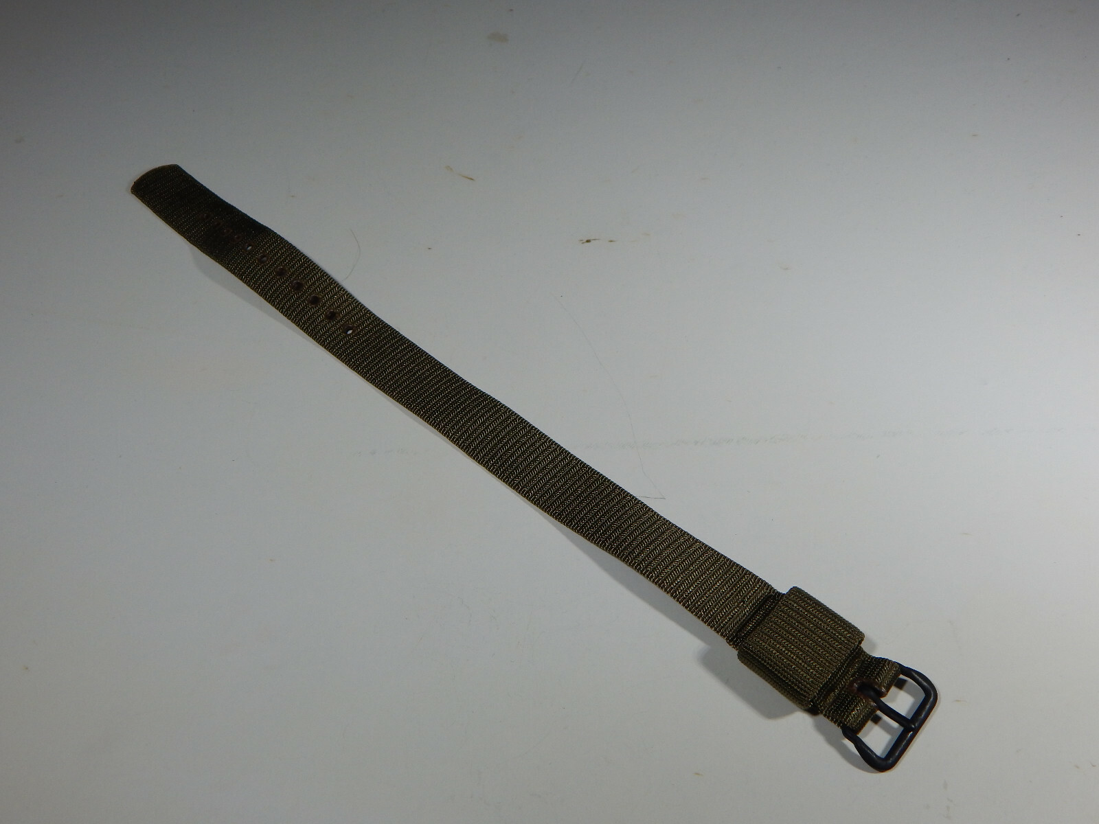 VIETNAM ISSUE MILITARY WATCH BAND ‘New Old Stock’ 1960’s marked STAINLESS STEEL