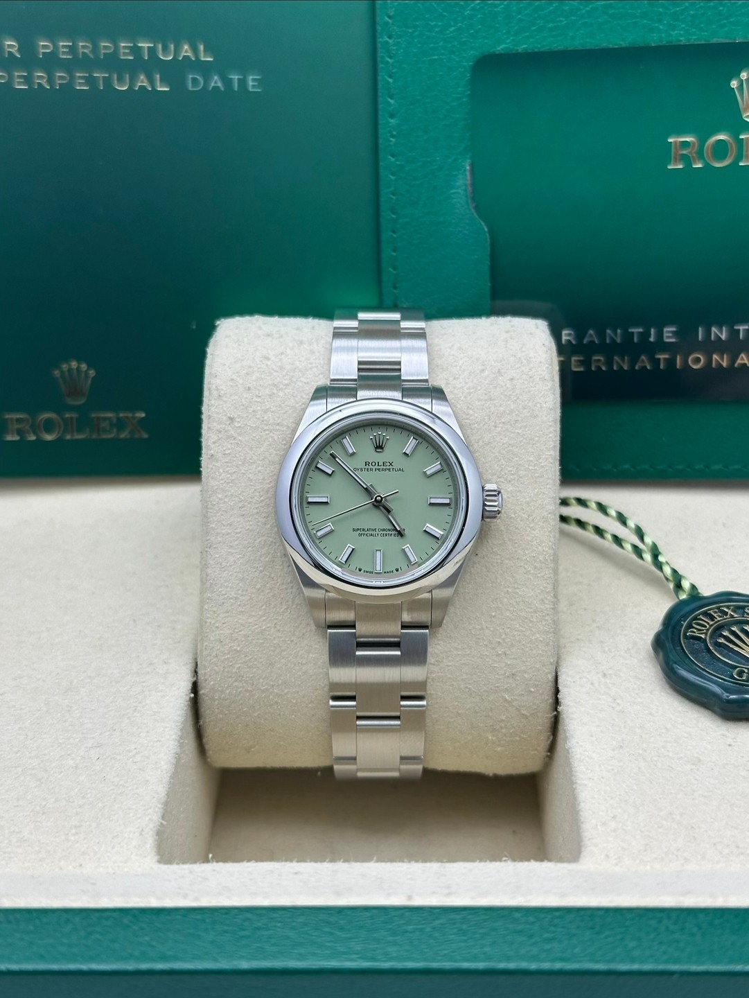 Rolex 276200 pistachio