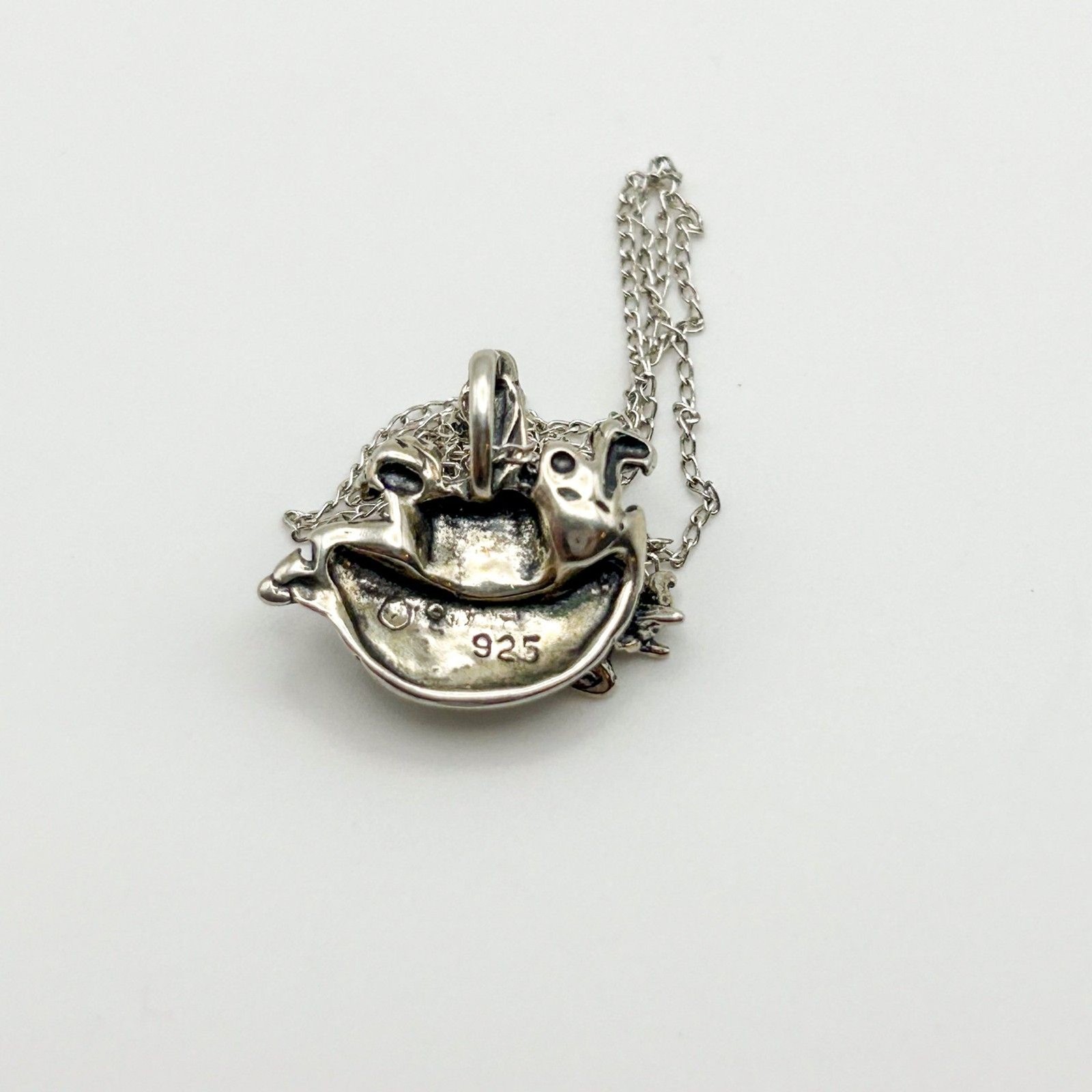 Sterling Silver Noah’s Ark Pendant on 20″ 925 Chain Religious Necklace