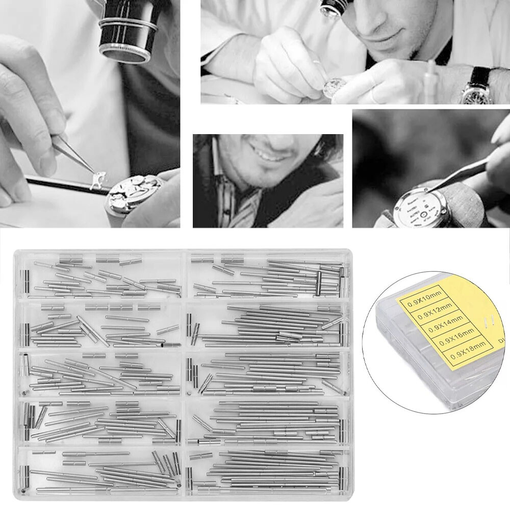 10 Sizes Tube And Pins For Watch Band Strap Watch Repair Accessory 10-28mm NEW