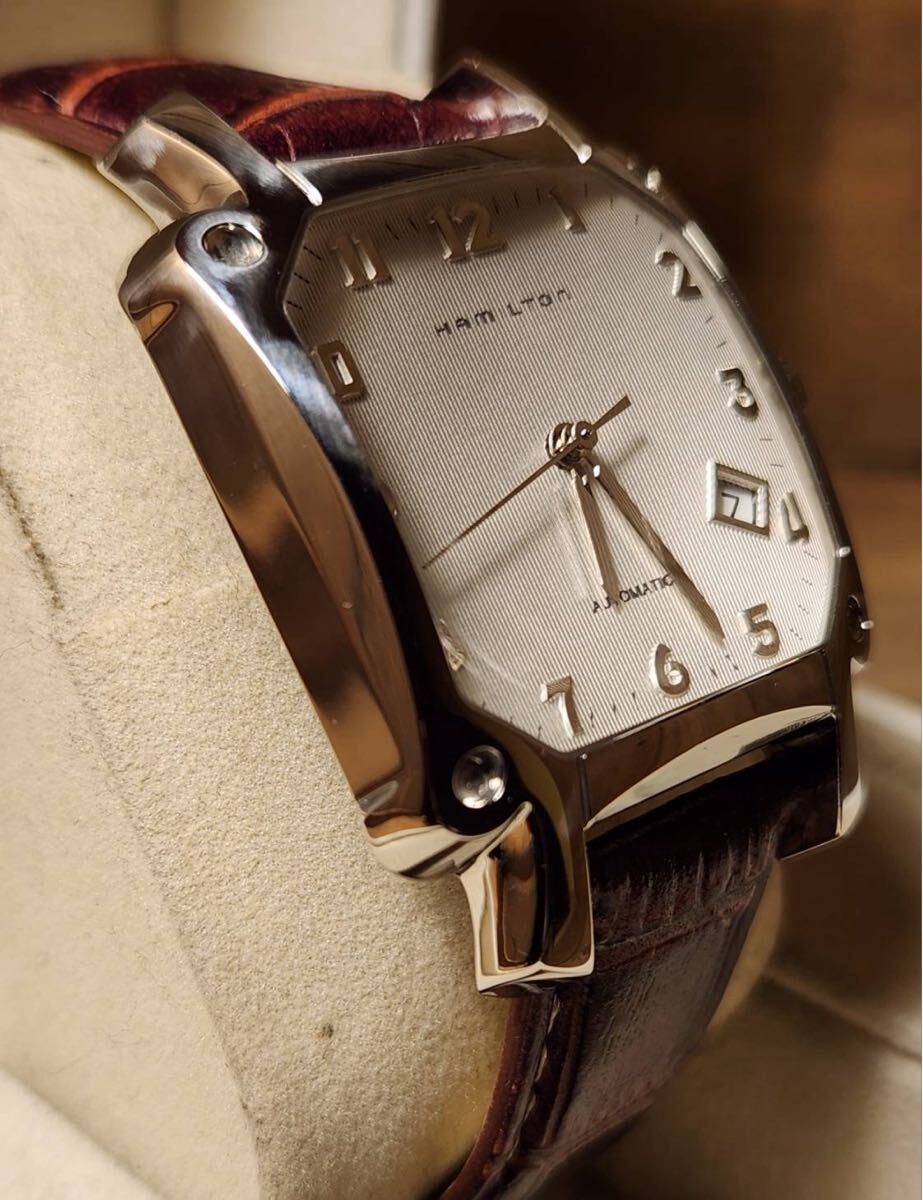 [B1P] HAMILTON Lloyd Auto White Dial Automatic Watch [p9p]