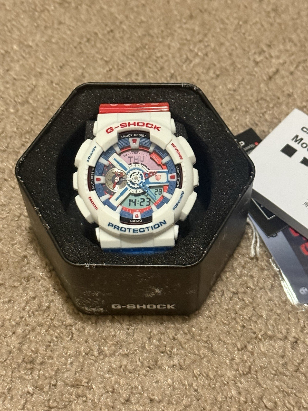 Casio G-SHOCK Optimus Prime GA110