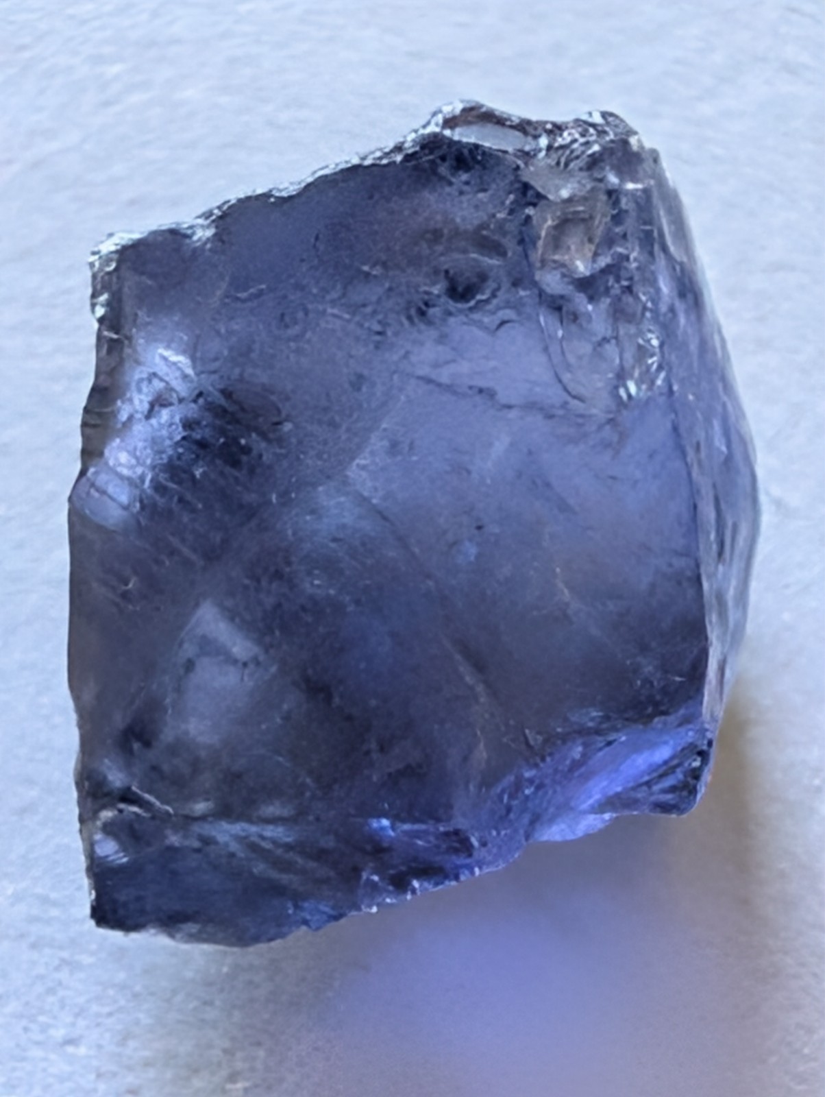 USA seller 6.06 IF Flawless Iolite color changing facet rough gemstone specimen