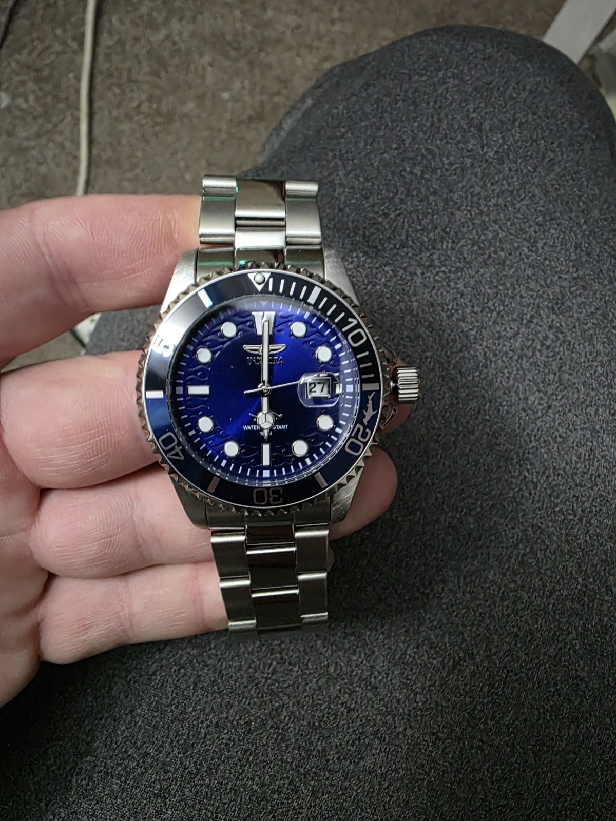Invicta Pro Diver Men’s Watch – 43mm, Steel (44716) NIB