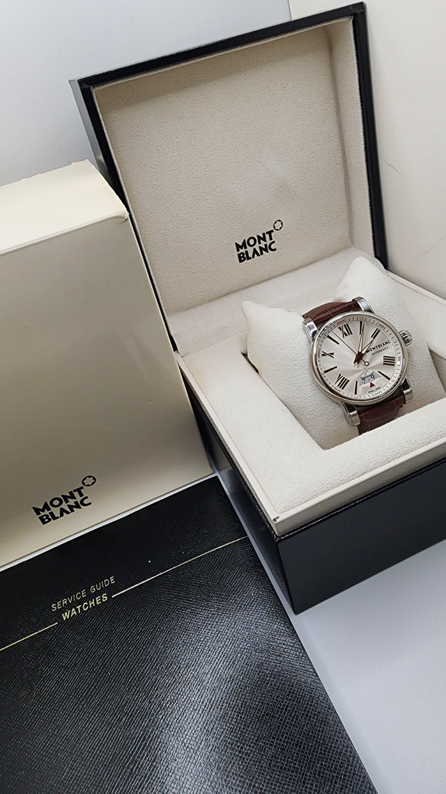 Montblanc Star 4810 Date Automatic 7102 Silver Dial 40mm w/ Box 105858