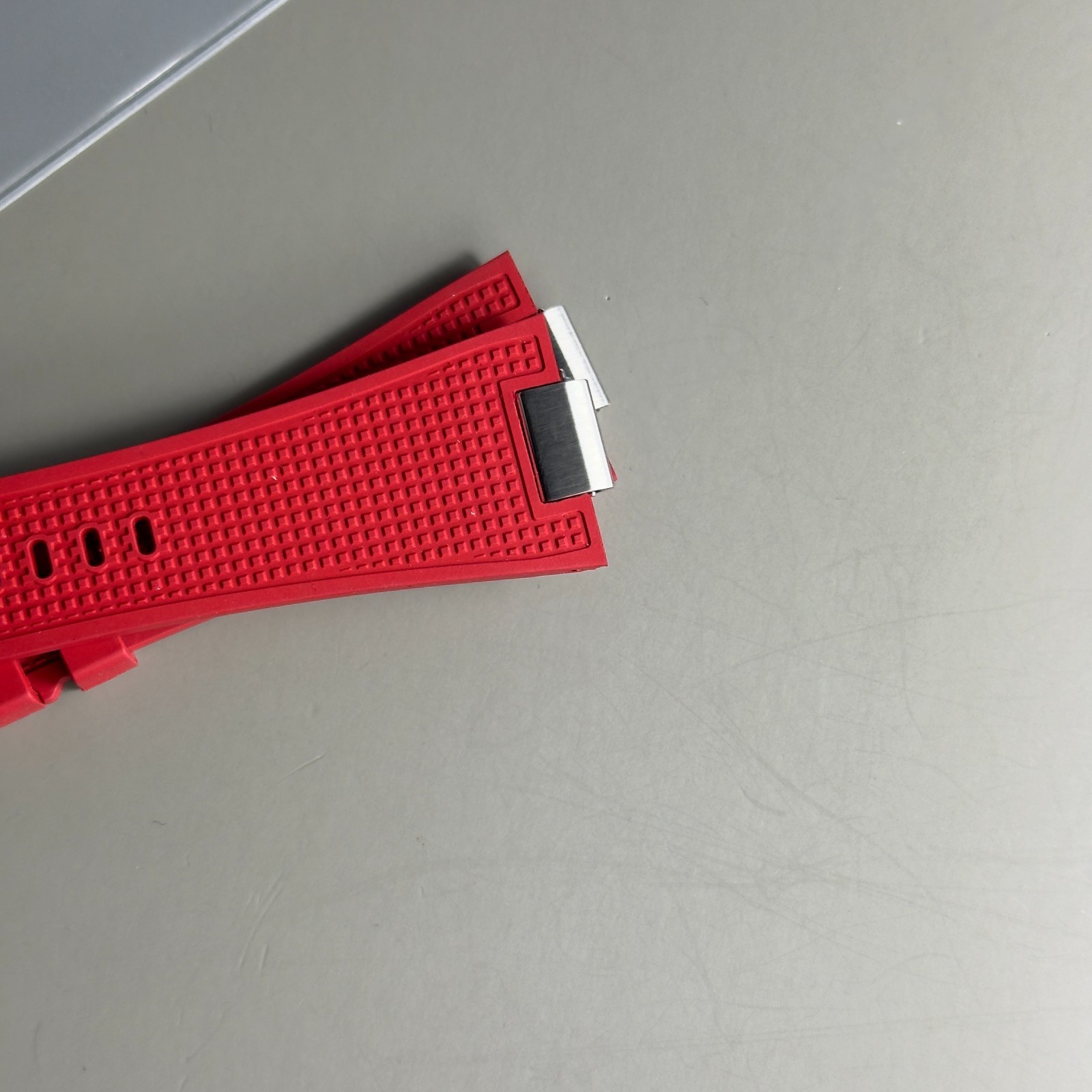 Tissot PRX Strap Premium Replacement FKM Rubber Watch Band With Stainless Steel