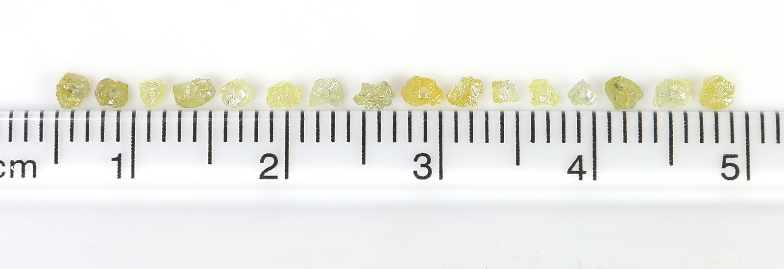 Natural Loose Rough Diamonds Drilling Bead Shape Yellow Color 4.00 ct Lot Q77
