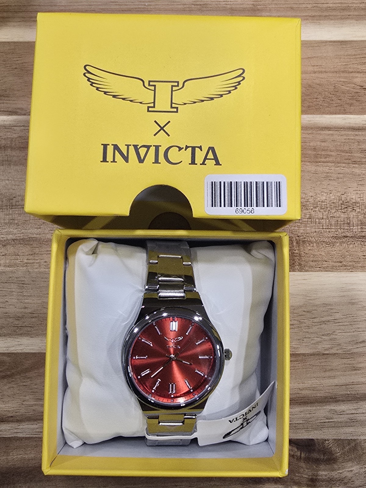 Invicta Celestial I by Invicta Women’s Watch 35mm 69056 Stainless W/Red Dial New