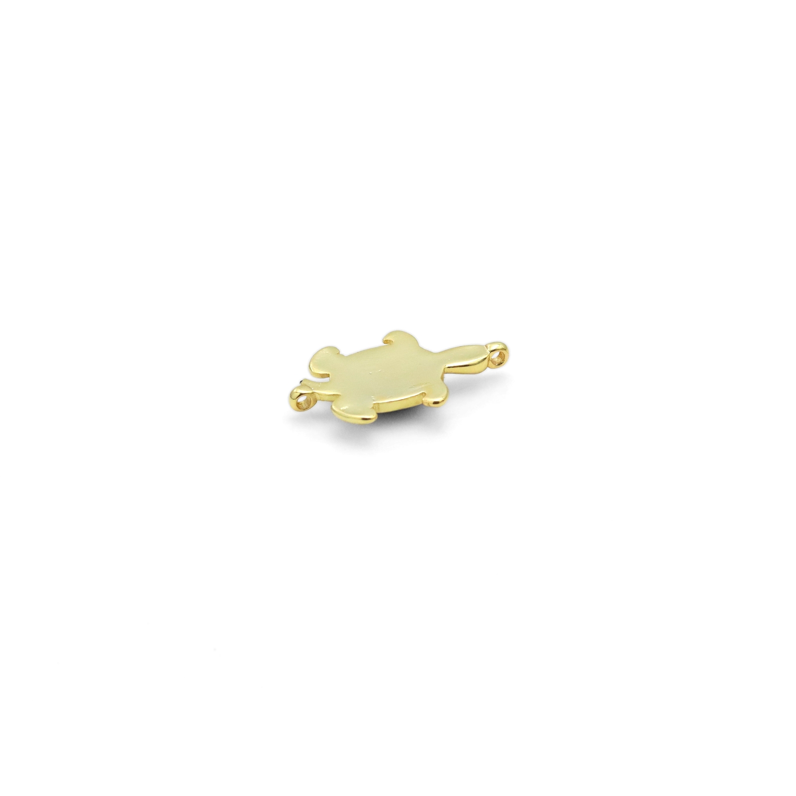 Natural Abalone Turtle Connector Charm/Pendant for Jewelry Making, Sku#WL2