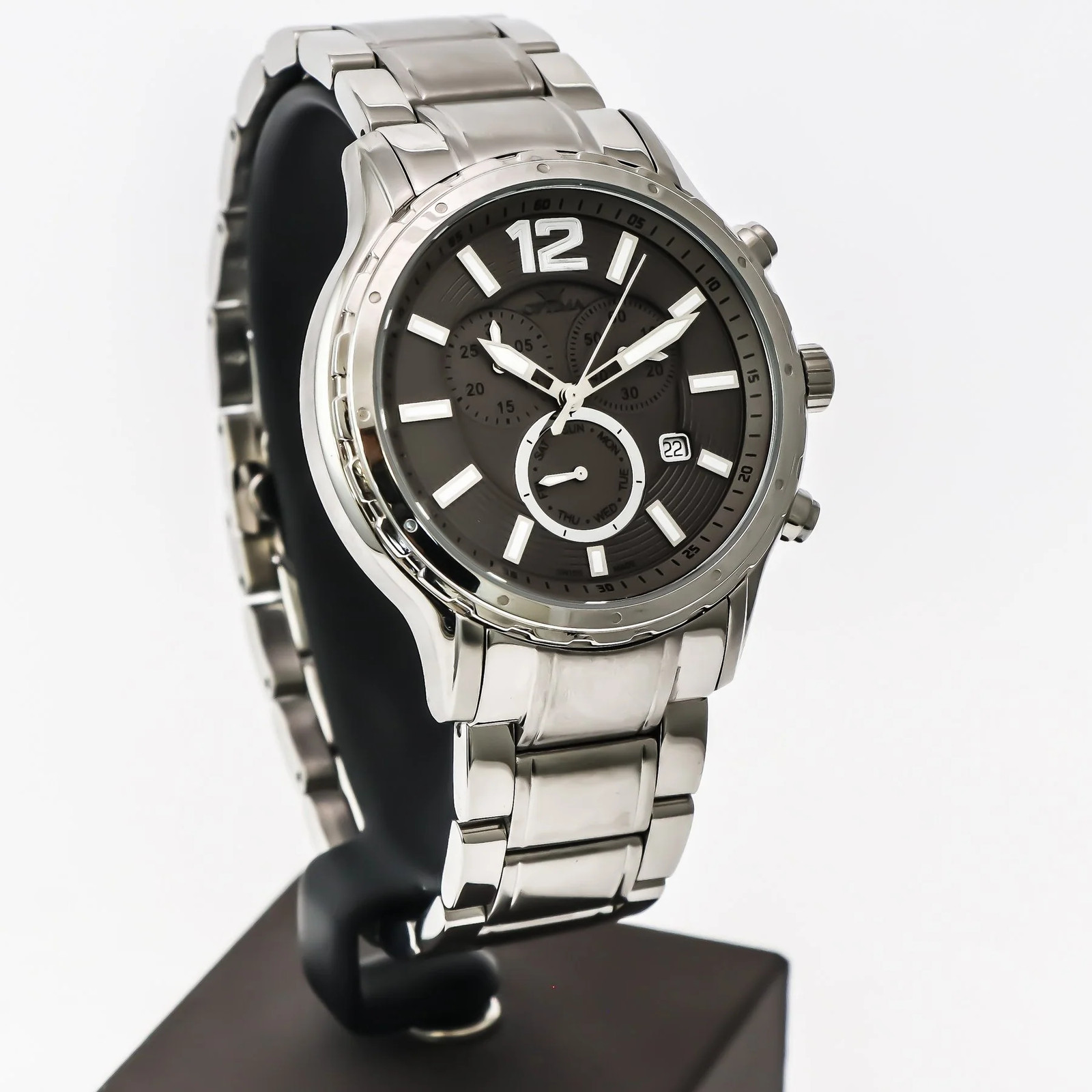 Optima – Swiss Chronograph – OSC362-SS-2 Swiss Ronda 44.5mm OSC362 50 m (5 ATM