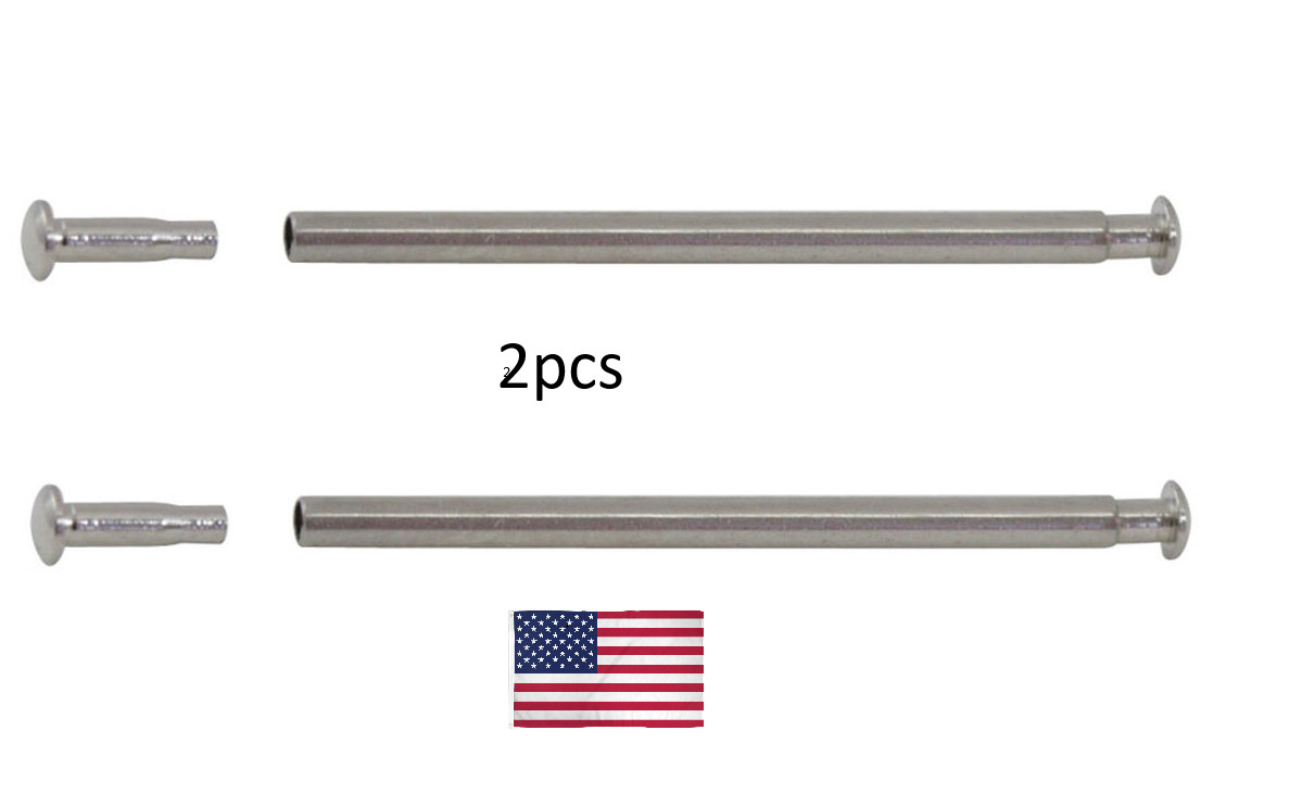 FREE SHIP 1.0MM 1.2MM PRESSURE FRICTION TUBE PIN WATCH BAND CLASP BUCKLE 7-26MM