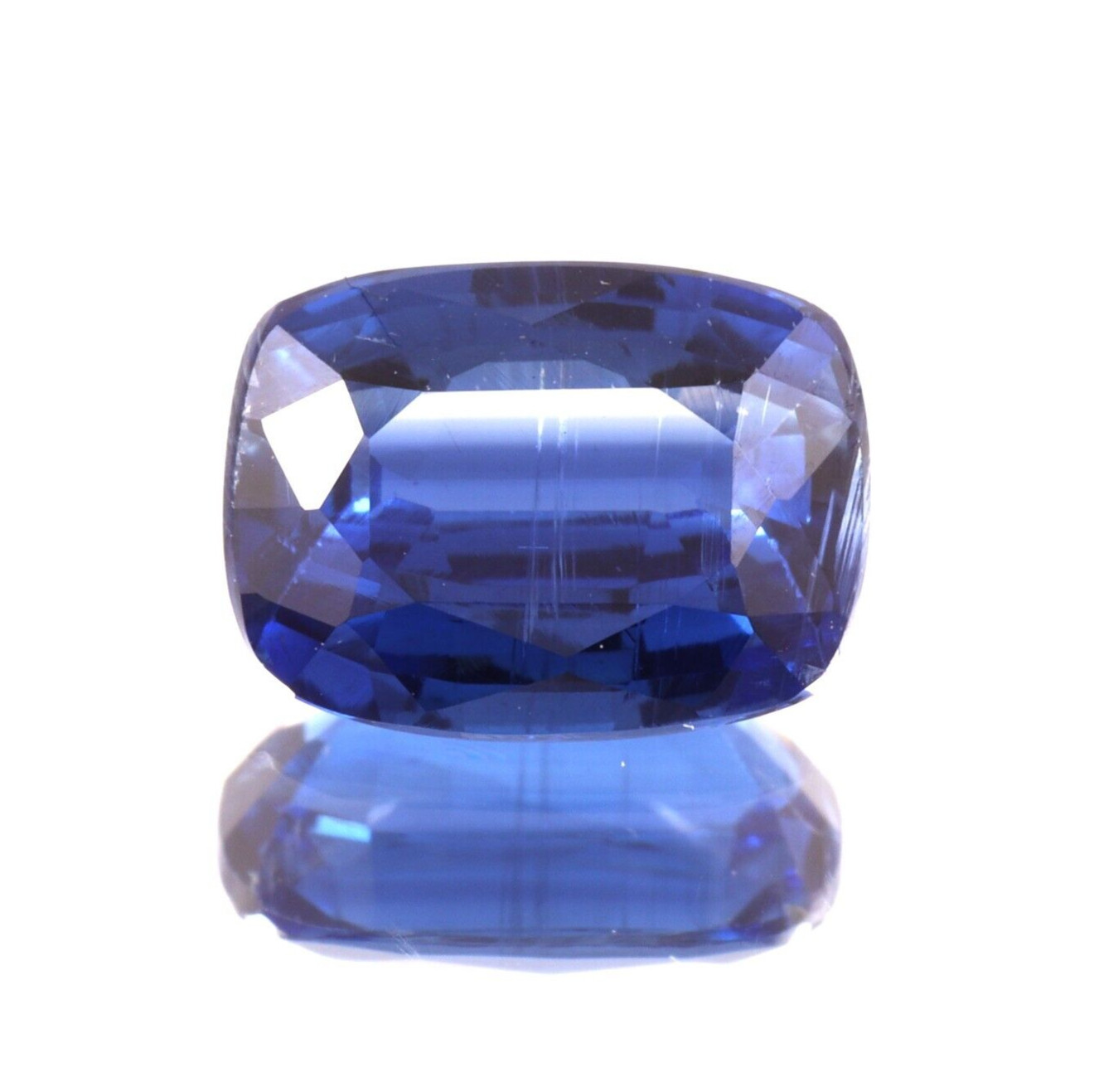 Natural Blue kyanite Radiant Shape Faceted Cut Loose Gemstone 1.60 Cts 8X6X3 mm
