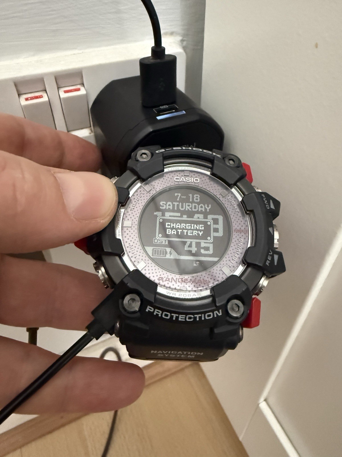 Casio G-Shock Rangeman GPR-B1000 GPS Solar Watch w/Charger& JaysAndKays BULLBARS