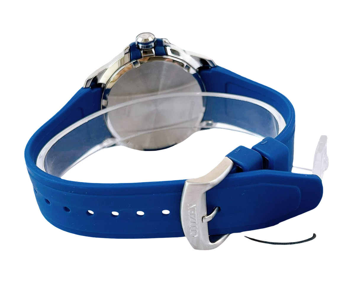 Citizen AR Blue Dial Blue Polyurethane Eco-Drive Men’s Watch AW1158-05L