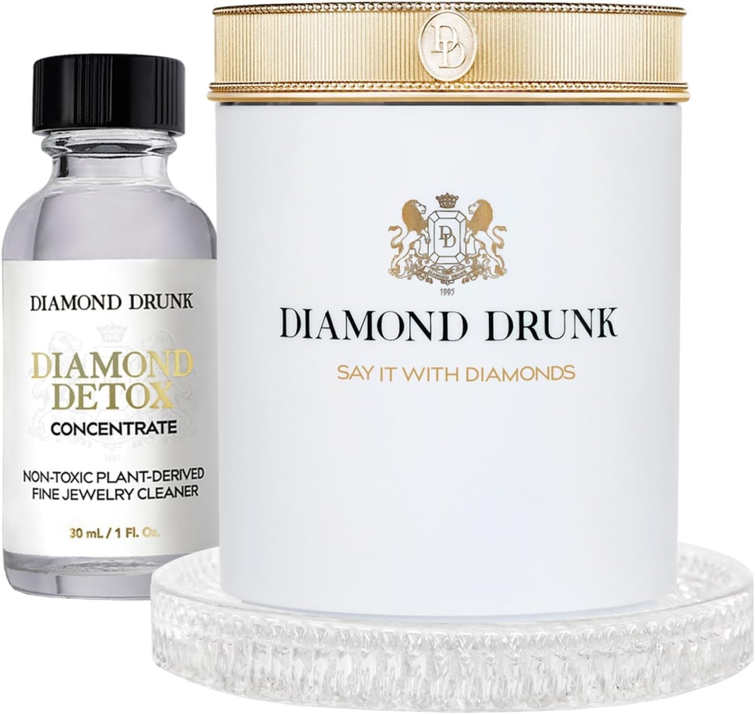 Diamond Jewelry Cleaning Kit Non-Toxic Gold Platinum Rings Fine Jewelry Care