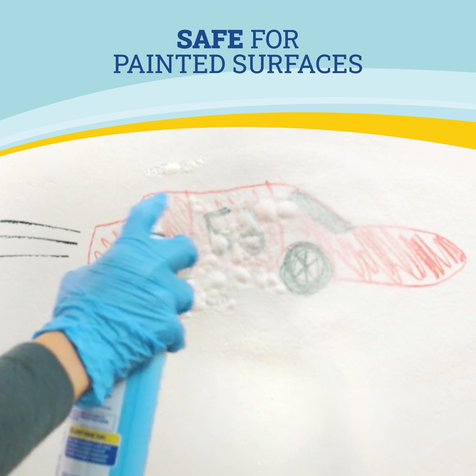 Zep Home Pro Foaming Scuff & Mark Eraser, Paint Safe 18 Fl Oz (Pack of 1)