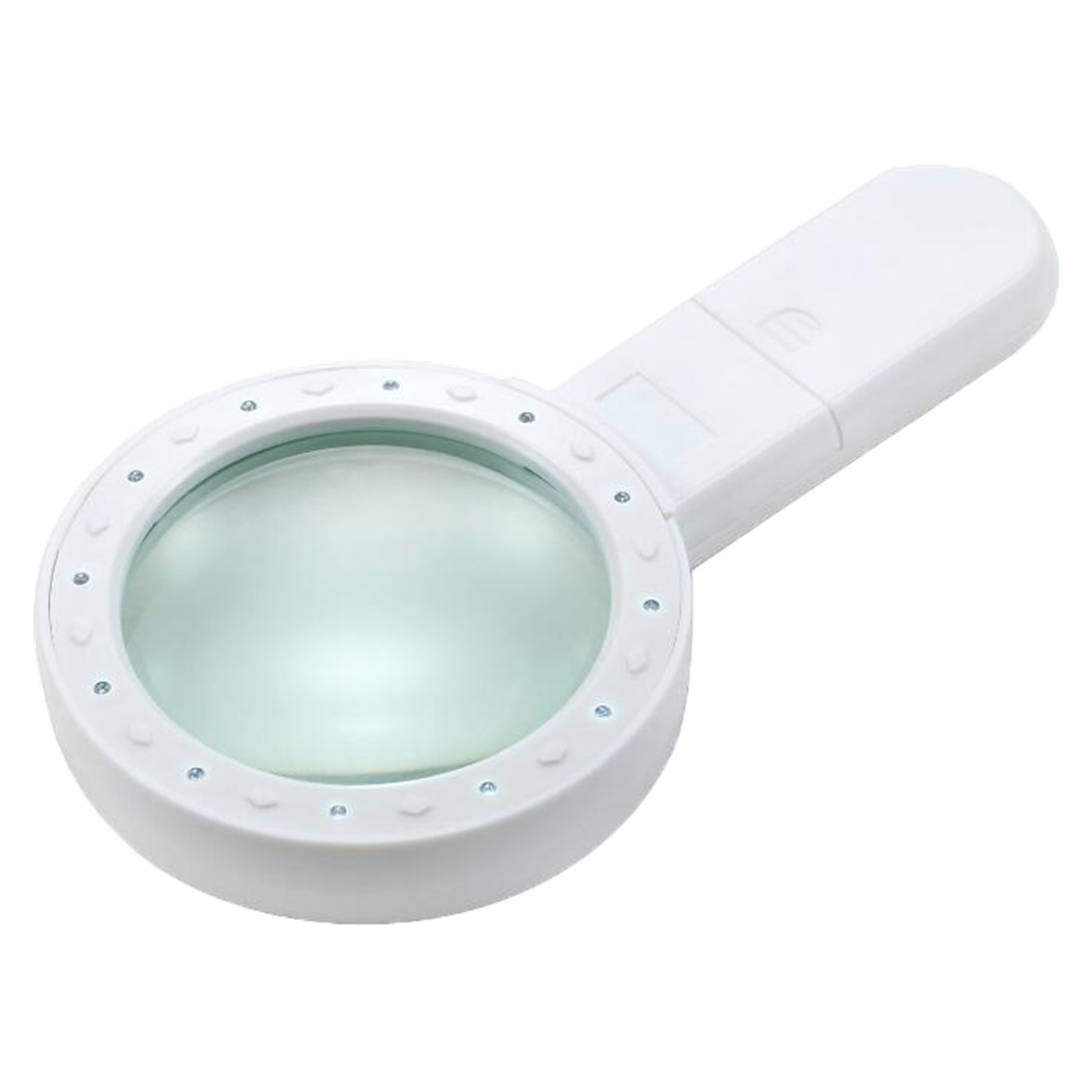 Magnifying Glass with Light 30X Handheld Magnifier Large Reading Aid LED Big