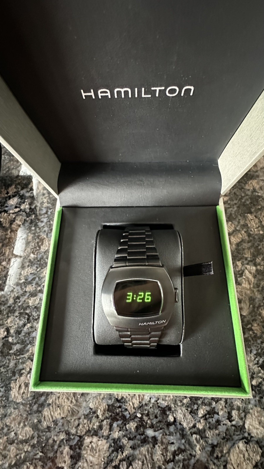Hamilton PSR MTX Digital Quartz H52434130 Matrix Limited Edition USA seller