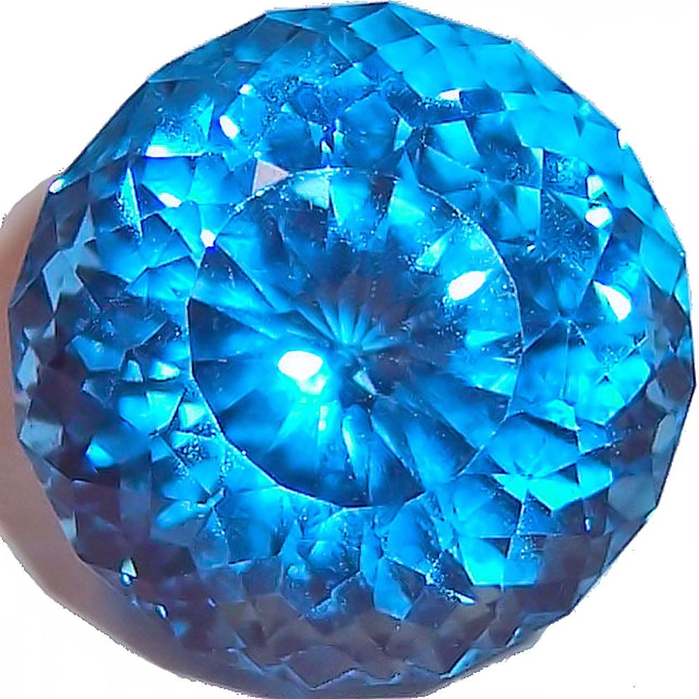 Lab Created Spinel Blue Round, Oval (7 options) Faceted Gems since 1989 USA