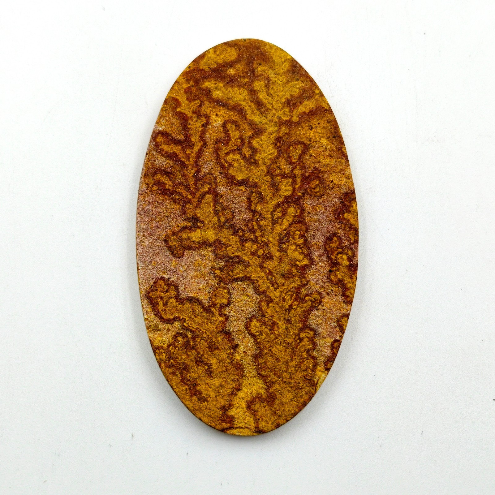 AAA Grade Psilomelane Dendrite Flat Back Cabochon 78x45mm Oval Wire Wrap Jewelry