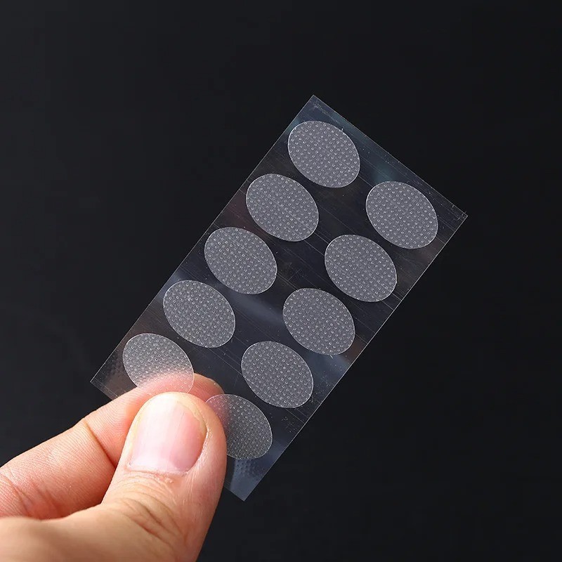 Outus 100Pcs Earlobe Support Stickers for Heavy Earrings Split Ear Protection