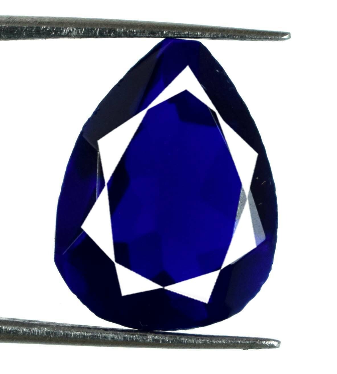 7 Ct London Blue Topaz Pear Cut Loose Gemstone AD451 Discount Sale