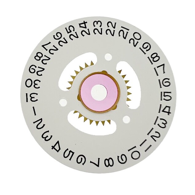 Date Disc fits ROLEX Movement 2135 68000 68240 68278 68623 69000 White 21.0mm