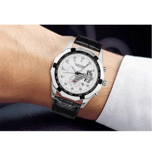 Men’s Large Dial Luminous Waterproof Calendar Watch Outdoor Sport